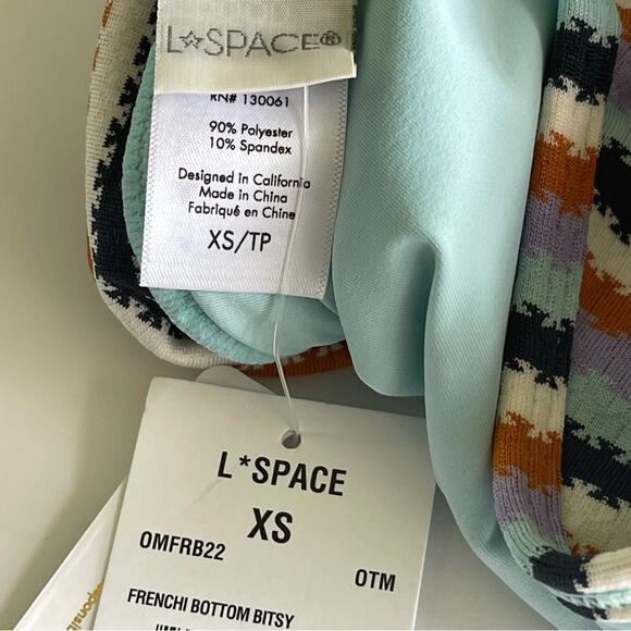 L*Space Swim Frenchi Bitsy Bottom Stripes - Picture 6 of 13